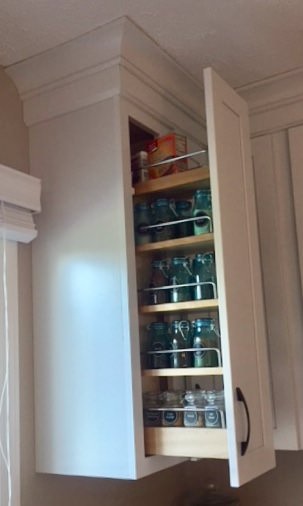 Kitchen Slide-out Cabinet After Remodel