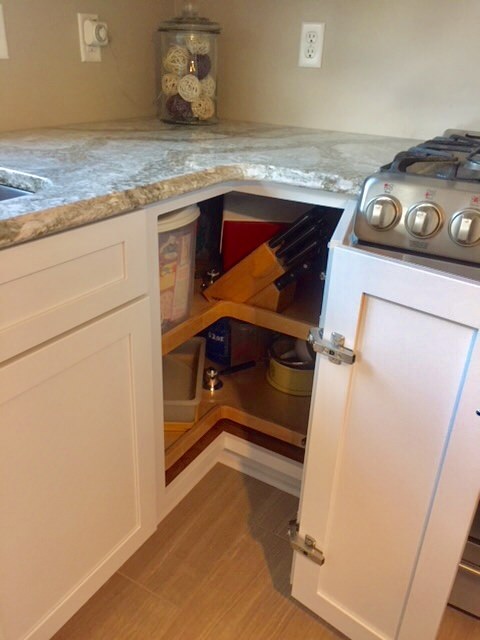 Kitchen Corner Cabinet After Remodel