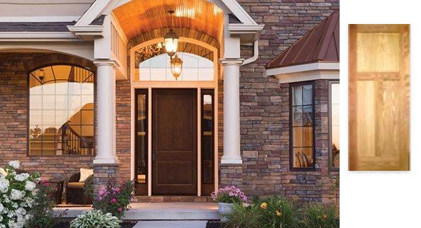 Traditional Solid Wood Door