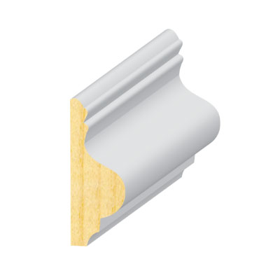 16' FJ PRIMED PINE PANEL MOULD
1/2" X 1-1/2" - Marling Lumber & HomeWorks--River St.