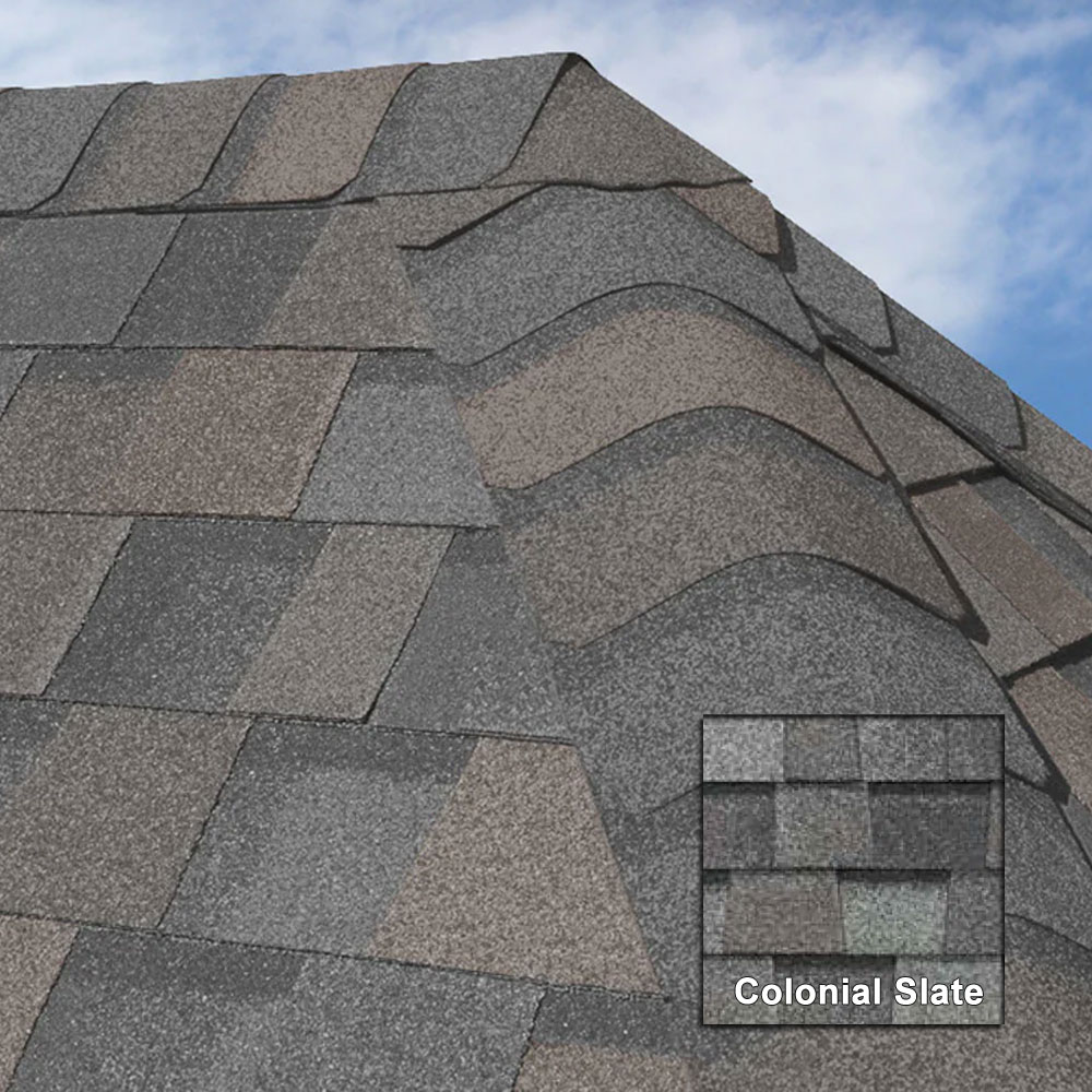 CERT. LANDMARK COLNIAL SLATE
RIDGE  30' BDL - Marling Lumber & HomeWorks--River St.