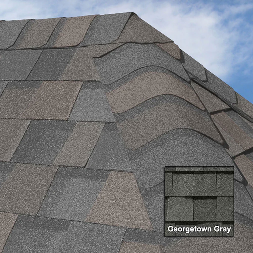 CERT. LANDMARK GEORGETOWN GRAY
RIDGE 30' BDL - Marling Lumber & HomeWorks--River St.