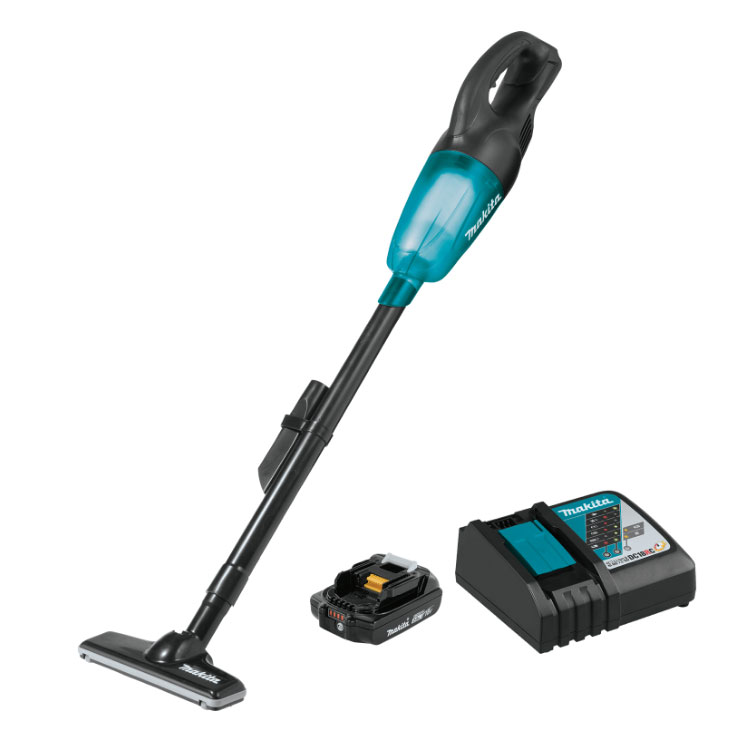 Makita Compact Cordless Vacuum
Kit, with one
battery (2.0Ah) - Marling Lumber & HomeWorks--River St.