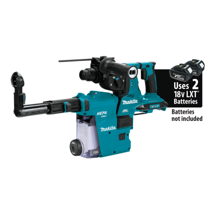 Makita Rotary Hammer 18v x 2
(36V) BL 1-1/8" w/ Hepa Vac
SDS-Plus AWS capable TOOL ONLY
[DWZ] - Marling Lumber & HomeWorks--River St.
