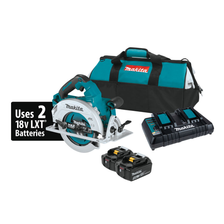 MAKITA 36v 7-1/4" BLADE RIGHT
CIRC SAW KIT - Marling Lumber & HomeWorks--River St.