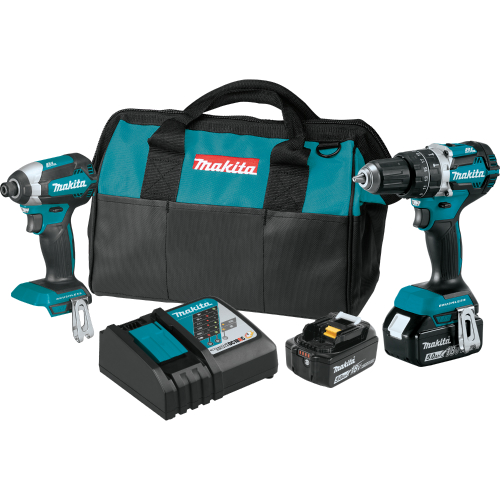 Makita 18V LXT® Lithium-Ion
Brushless Cordless 2-Pc. Combo
Kit (5.0Ah) - Marling Lumber & HomeWorks--River St.