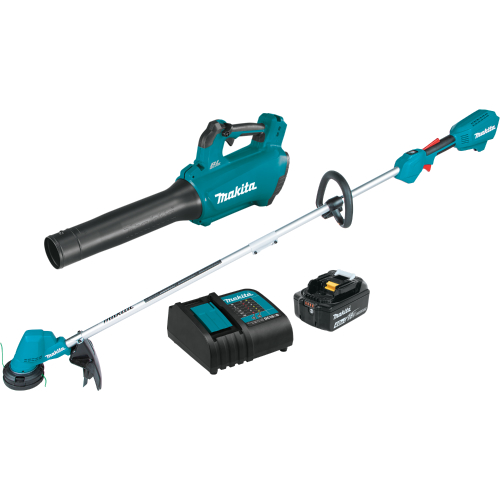 Makita 18vlt. Blower, String
Trimmer, (1) 18V LXT® 4.0Ah
battery and charger kit - Marling Lumber & HomeWorks--River St.